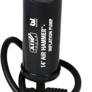 Pompa Di Gonfiaggio Manuale Piscina 30cm Volume 850cc 3 Adattatori Valvola 62002