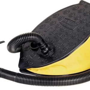 Pompa Piede 23x15 Cm Volume 800 Cc Gonfia/sgonfia 3 Adattatori Plastica 62023