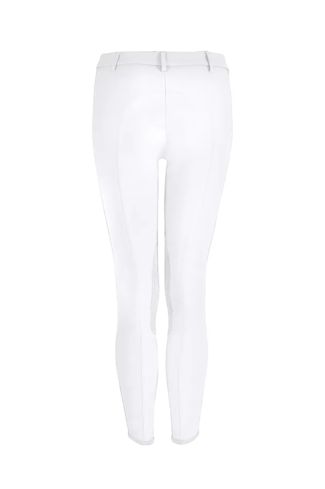 Prisca Pantaloni da equitazione con patch al ginocchio WH/AB 34
