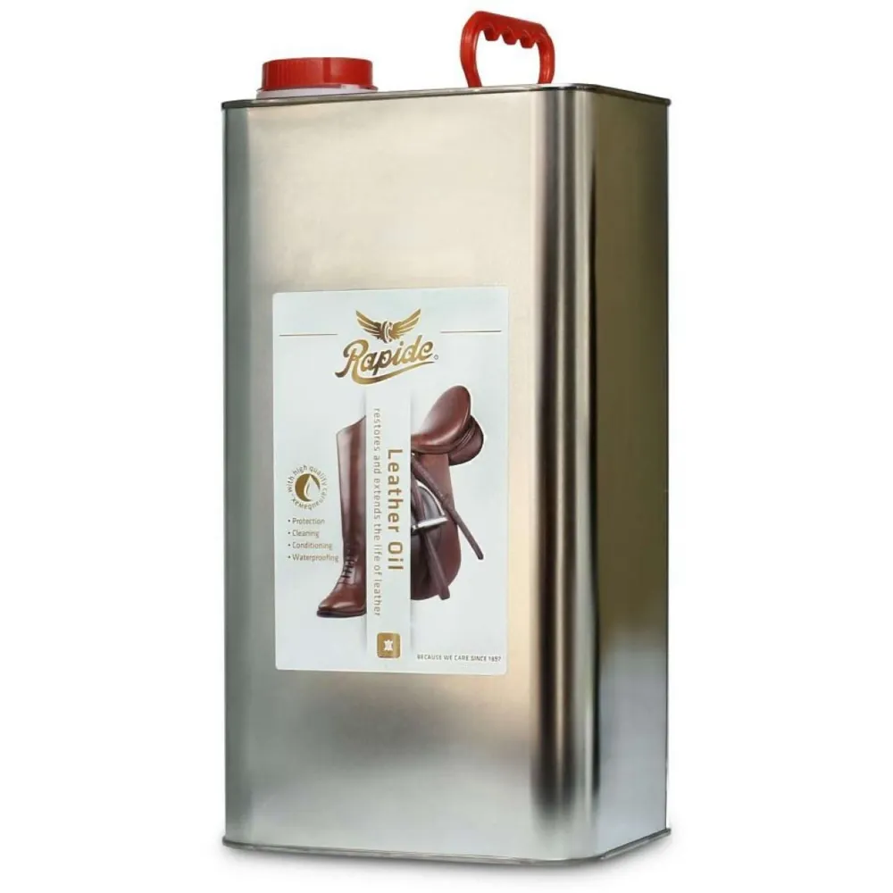Rapide Olio per Cuoio Nero