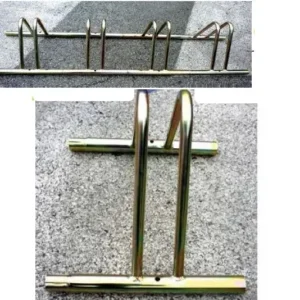 Rastrelliera Portabici Parcheggio Bici Portabicicletta Modulare 4 Pezzi