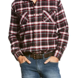 Rebar camicia da lavoro flanella DuraStretch Allure Plaid XL