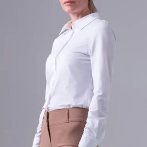 Rebecca Women´s Pique Shirt White S