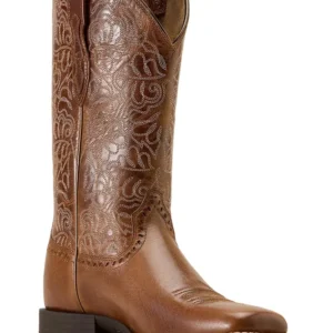 Remuda Round Up stivali western da donna Aged Tan 38,5
