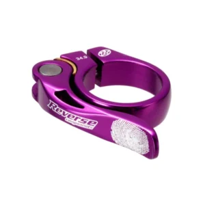 REVERSE COMPONENTS Morsetto per sella sgancio rapido lunga durata Viola