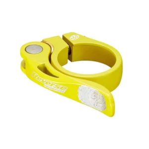 REVERSE COMPONENTS Morsetto per sella sgancio rapido lunga durata Giallo fluo