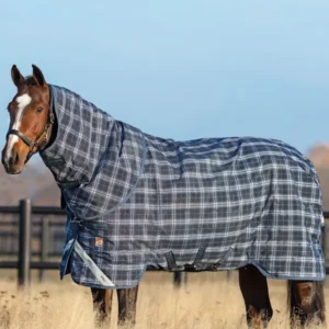 Rhino Plus Coperta da turnout con collo rimovibile, 0 gr Midnight dark blue/ Indigo blue 130