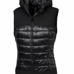 Ria Gilet da equitazione da donna Black 44
