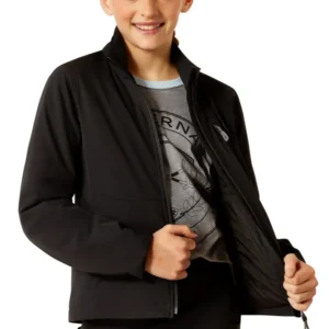 Rion StretchShell Giacca Imbottita per Bambini Black 140