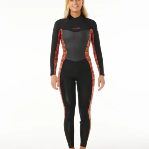 Muta da donna Dawn Patrol 5/3 con zip posteriore 4 Rip Curl