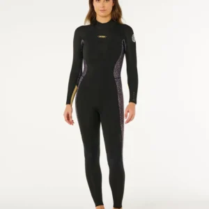 Muta donna Dawn Patrol 4/3 zip sulla schiena 4 Rip Curl