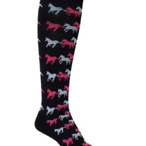 Running Horse calze da equitazione bambino Navy 30-35
