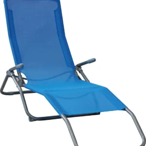 sdraio mare prendisole pieghevole Blu Milani Home