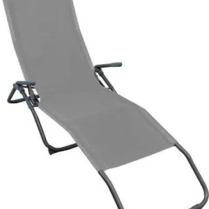 sdraio mare prendisole pieghevole Grigio Milani Home