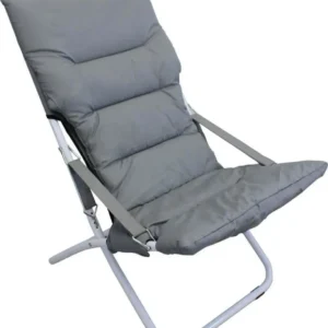 sdraio mare prendisole pieghevole Grigio Milani Home