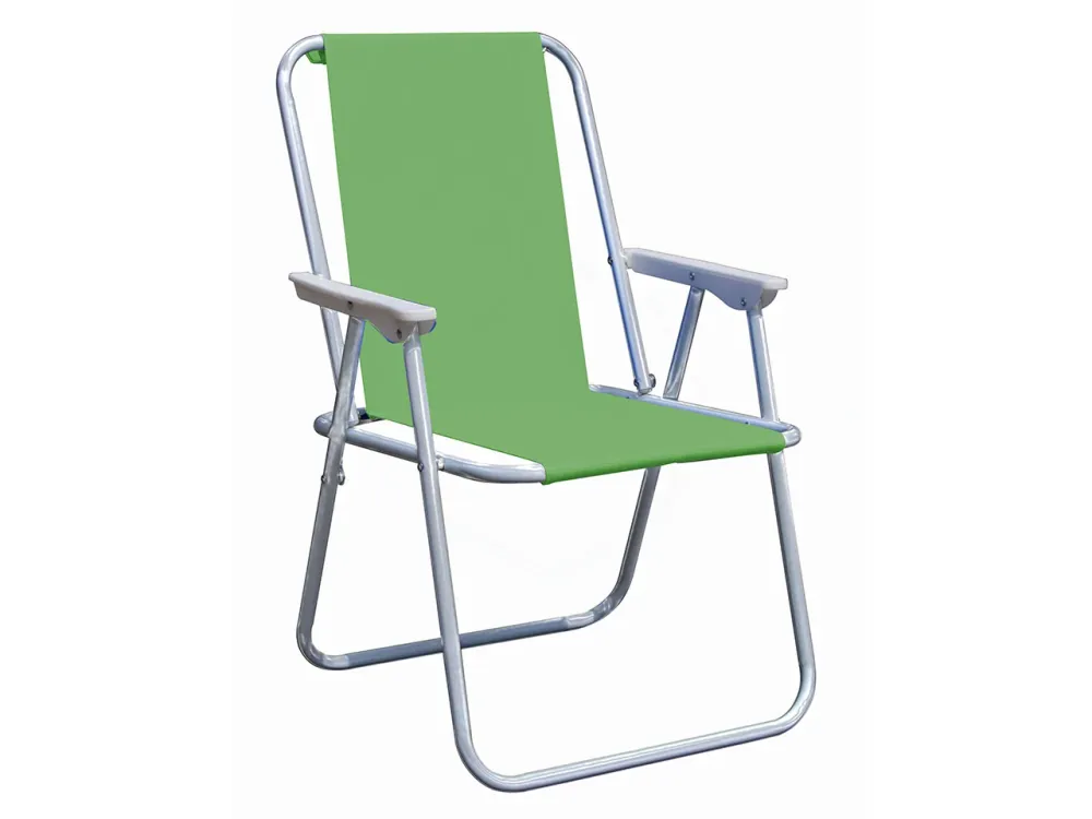 Sedia pic-nic 57x53xh.75cm tubo acciaio d.19mm fodera poliestere 4 blu - 1 arancio - 1 verde $
