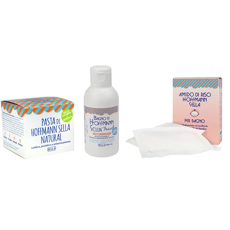Sella Hoffmann Pasta 75ml + Amido 6 Buste + Bagno 100ml