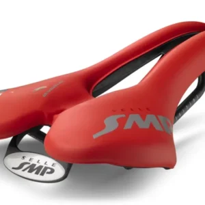 Sella SMP VT30 Larghezza 155 mm Binari acciaio rosso
