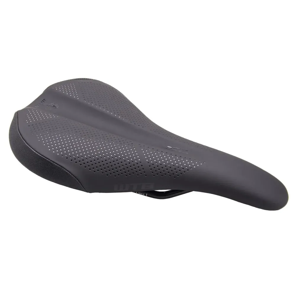 Sella WTB DEVA con binari acciaio nero da 145 mm
