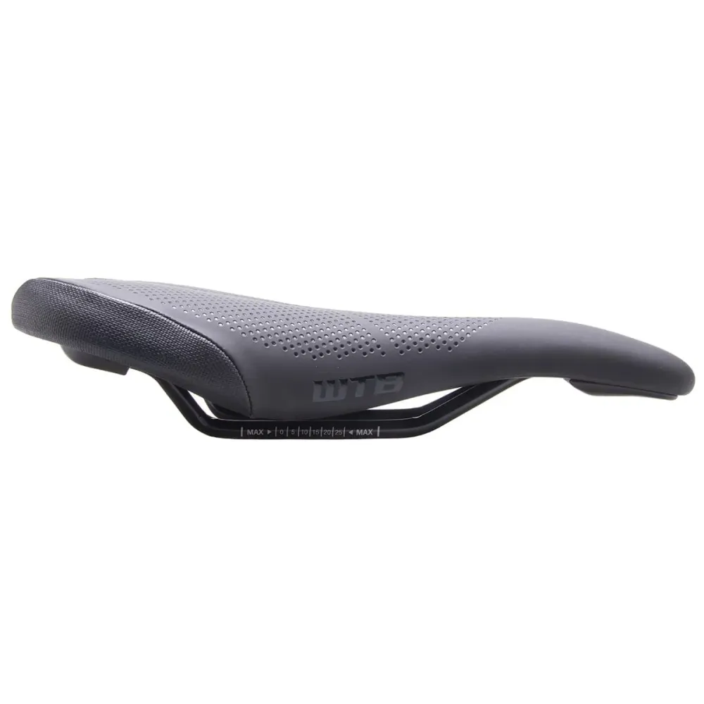 Sella WTB DEVA con binari acciaio nero da 145 mm