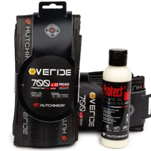 Set 2 copertoni Hutchinson Overide + liquido TL 150 ml - Tubeless Ready - HardSkin