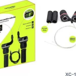 Set Leve Per Cambio Velocita 3x7 Con Manopola Torsione Antiscivolo Bici Xc-1638