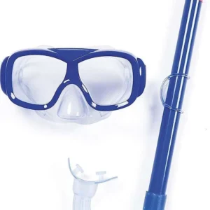Set Maschera Per Snorkeling Con Boccaglio Bambini 7-14anni Colori Assortiti 24035