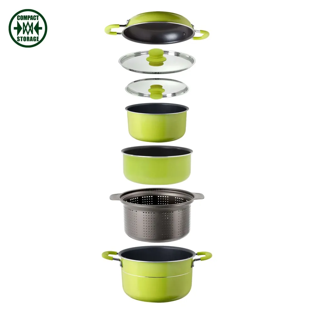 Set pentole da campeggio Brunner Juniper NG 8+1 Ø22