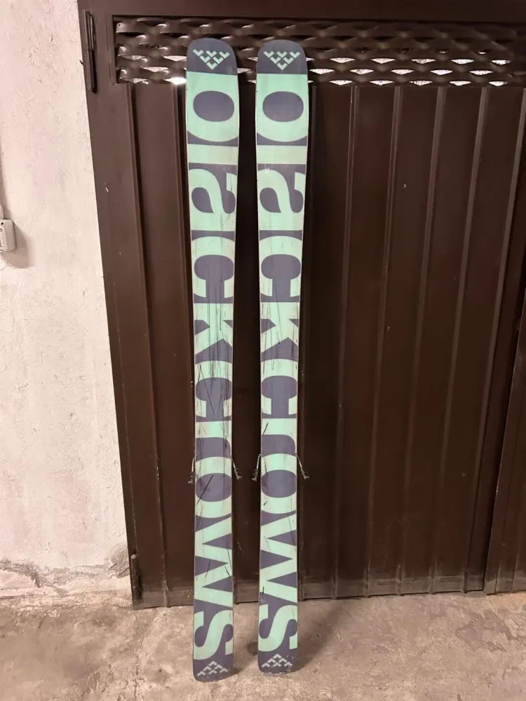 Set Sci freeride/scialpinismo Black Crows Atris 184 cm + pelli usati