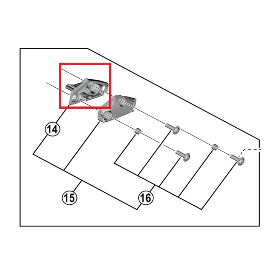 SHIMANO ST-R9120/R8025/R7020/R7025 Diaframma corpo leva sinistro