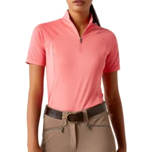 Soquel strato base da donna con 1/4 zip Coral Paradise S