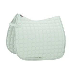 Sottosella da dressage sportiva classica cotone SS24 Powder green P