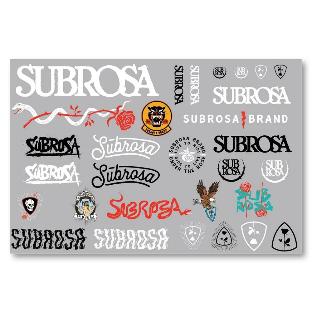 Subrosa Battle Cat Sticker Pack Source BMX - EU