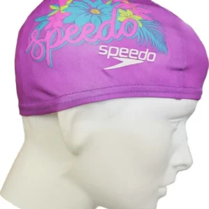 Speedo Cuffia da Nuoto Bambina Viola Taglia Unica