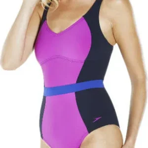 Speedo Sculpture Costume da bagno donna blu/viola