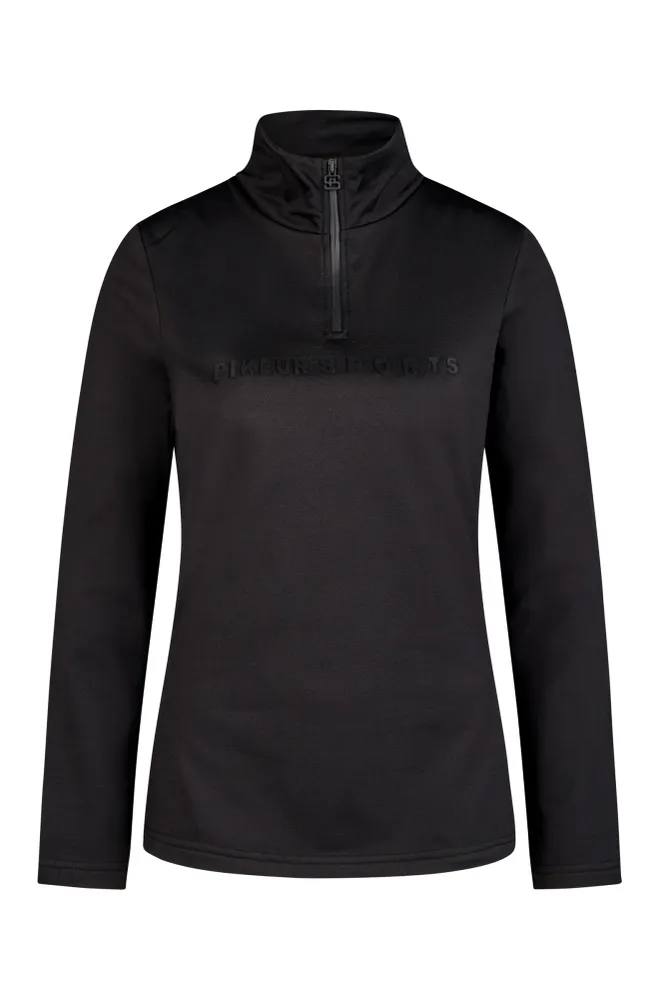 Sports Zip Shirt Black 34