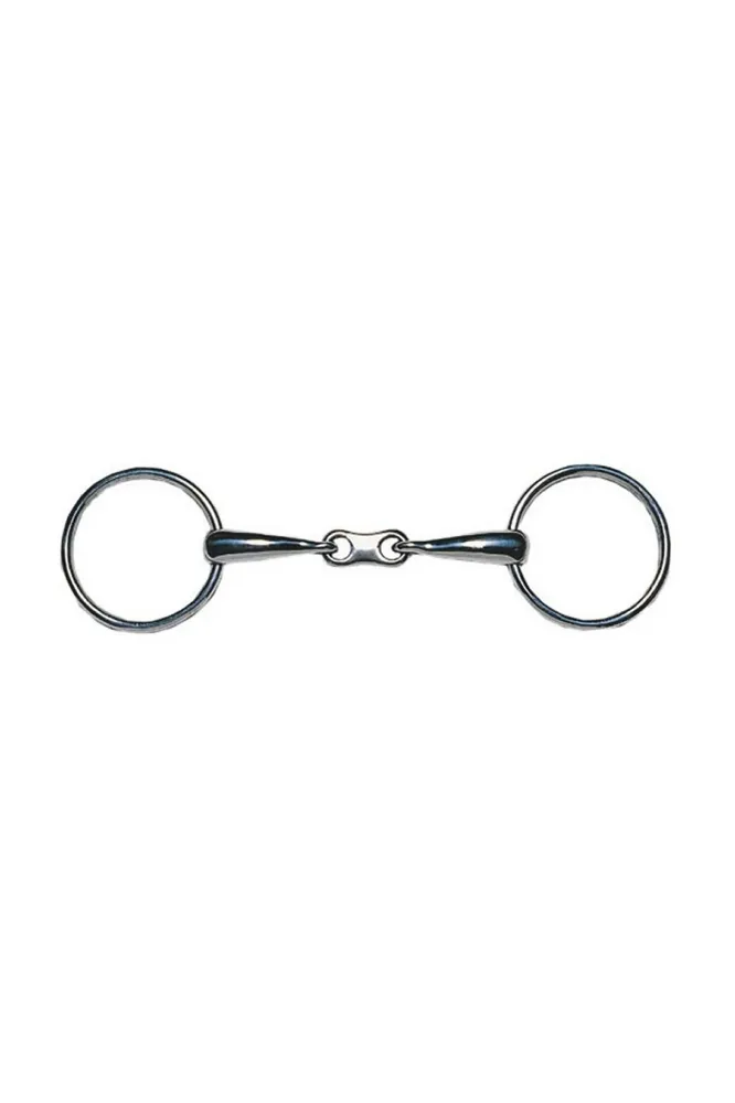 Jp Stainless Steel French Link Eggbutt Snaffle Bit 127 mm