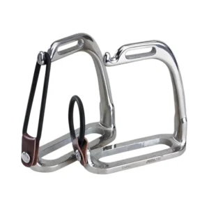 Stainless Steel Peacock Stirrup Irons 11/4