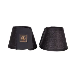 stivaletti campanati glitter Black S