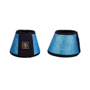 stivaletti campanati glitter Caribbean Sea L