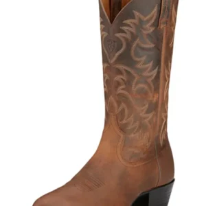 Stivali western Heritage R Toe da uomo Distressed Brown 41,5