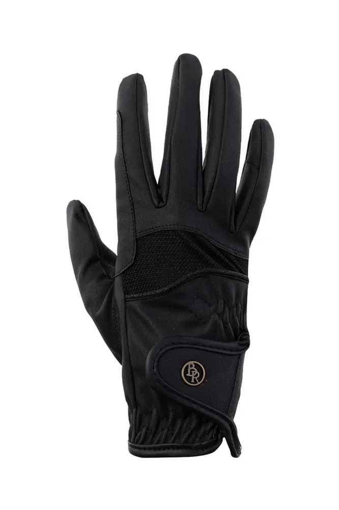 Stork guanti da equitazione Black 8