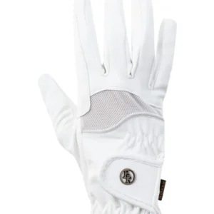 Stork guanti da equitazione White 8
