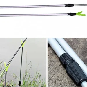 Supporto Canna Da Pesca 80 Cm Alluminio Dispositivo Appoggio Regolabile
