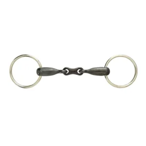 Sweet Iron French Link Loose Ring Snaffle Bit No Color 140 mm