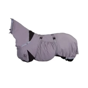 Sweet Itch coperta antieczemi con collo fisso Grey 145