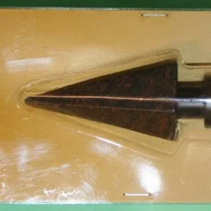 SWISH - TERMINALE/POMOLO PER BASTONI TENDE ACCIAIO RUGGINE FRECCIA D.20 MM