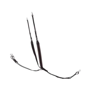 Taunton pettorale elastico con martingala rimovibile Black/Silver P