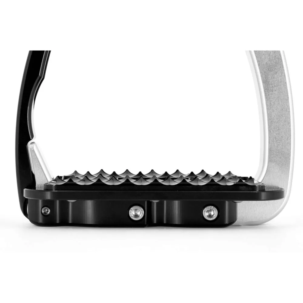 Tech Stirrups Staffe Venice Sloped EVO Argento/Rosa