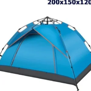Tenda Da Campeggio Impermeabile Esterno Spiaggia Sole 200 X 150 X 120 Cm 94929